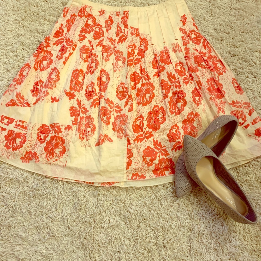 Free People Floral Skirt